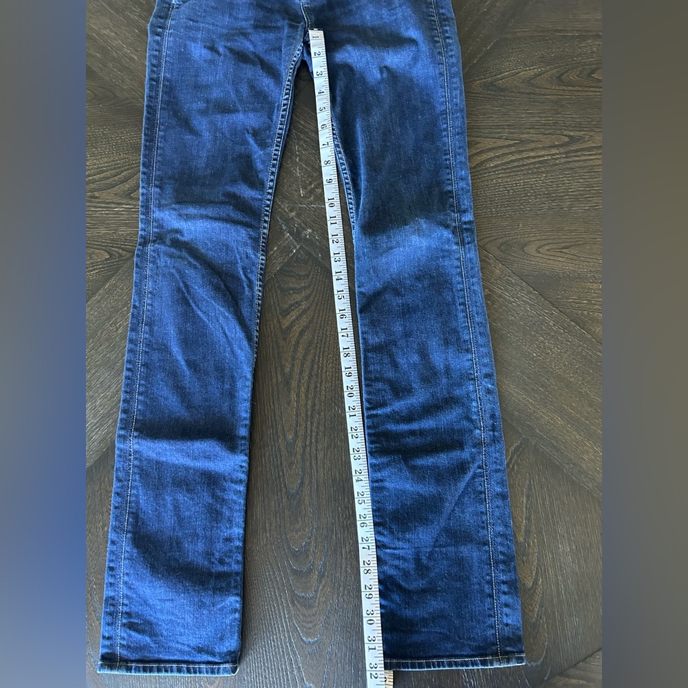 Hudson Jeans Women's Low Rise Boot Cut in Deep Blue - Picture 6 of 7